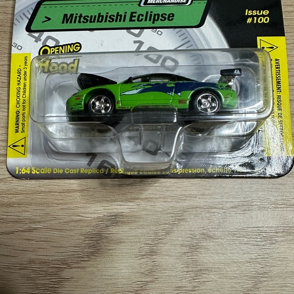 🏁 REVELL Vintage Mitsubishi Eclipse The Fast and the Furious Issue #100 1:64 🏁 - Picture 2 of 4
